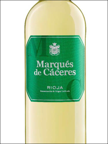 фото Marques de Caceres Blanco Joven Rioja DOCa Маркес де Касерес Бланко Ховен Риоха Испания вино белое