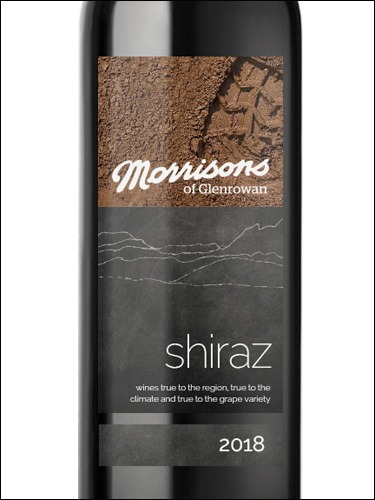 фото Morrisons of Glenrowan Shiraz Моррисонс оф Гленрован Шираз Австралия вино красное