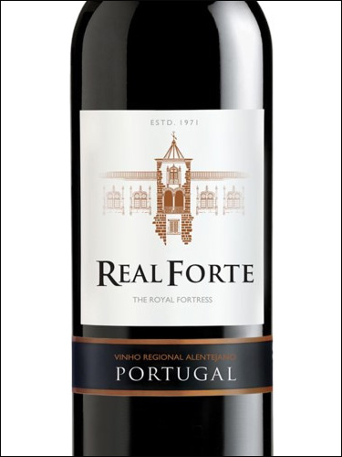 фото Real Forte Tinto Vinho Regional Alentejano Реал Форте Тинту ВР Алентежану Португалия вино красное