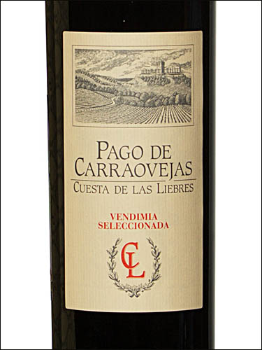 фото вино Pago de Carraovejas Cuesta de Las Liebres Vendimia Seleccionada Ribera del Duero DO 
