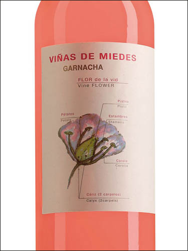фото вино Bodegas San Alejandro Vinas de Miedes Garnacha Rosado Calatayud DO 