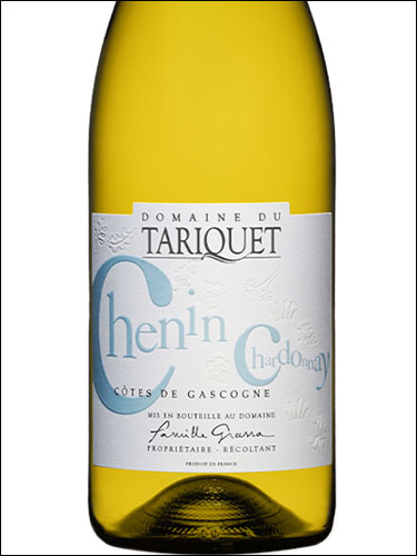 фото Domaine du Tariquet Chenin-Chardonnay Cotes de Gascogne IGP Домен дю Тарике Шенен-Шардоне Кот де Гасконь Франция вино белое
