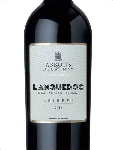 фото Abbotts & Delaunay Reserve Rouge Languedoc AOC Абботс & Делоне Резерве Руж Лангедок Франция вино красное