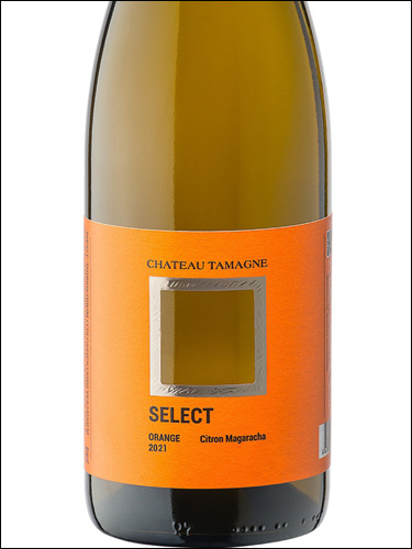 фото Chateau Tamagne Select Orange Шато Тамань Селект Оранж Россия вино белое