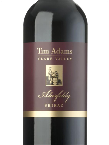фото Tim Adams The Aberfeldy Shiraz Clare Valley Тим Адамс Аберфелди Шираз Долина Клер Австралия вино красное