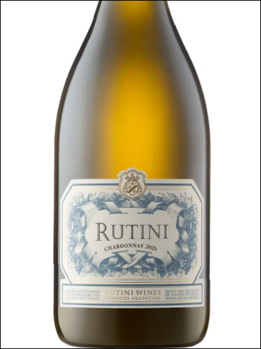 фото Rutini Coleccion Chardonnay Рутини Колексион Шардоне Аргентина вино белое