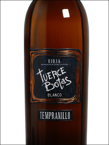 фото вино Tuerce Botas Tempranillo Blanco Rioja DOCa 