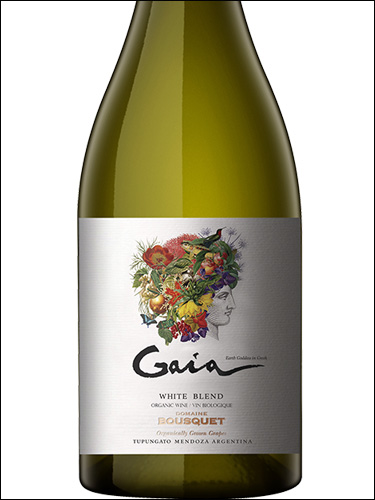 фото Domaine Bousquet Gaia White Blend Домен Буске Гайя Уайт Бленд Аргентина вино белое