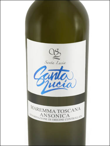 фото Santa Lucia Ansonica Maremma Toscana DOC Санта Лючия Ансоника Маремма Тоскана Италия вино белое