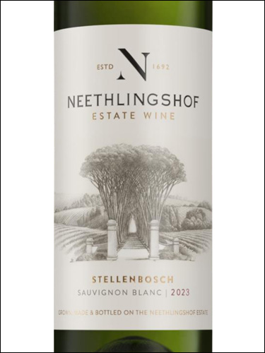 фото Neethlingshof Estate Sauvignon Blanc Нитхлингсхоф Эстейт Совиньон Блан ЮАР вино белое