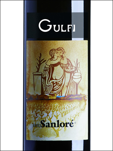 фото Gulfi NeroSanlore Nero d'Avola Sicilia DOC Гульфи Неросанлоре Неро д'Авола Сицилия Италия вино красное