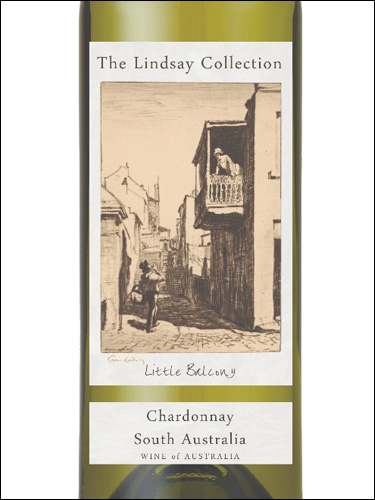 фото The Lindsay Collection Litttle Balcony Chardonnay Линдсей Коллекшн Литтл Бэлкони Шардоне Австралия вино белое