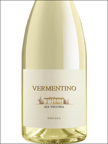 фото Aia Vecchia Vermentino Toscana IGT Ая Веккья Верментино Тоскана Италия вино белое