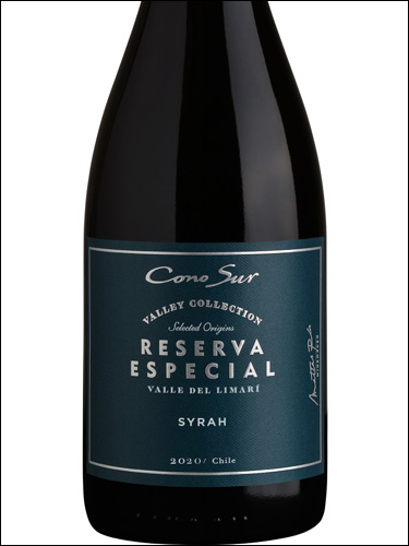 фото Cono Sur Reserva Especial Syrah Коно Сур Резерва Эспесьяль Сира Чили вино красное