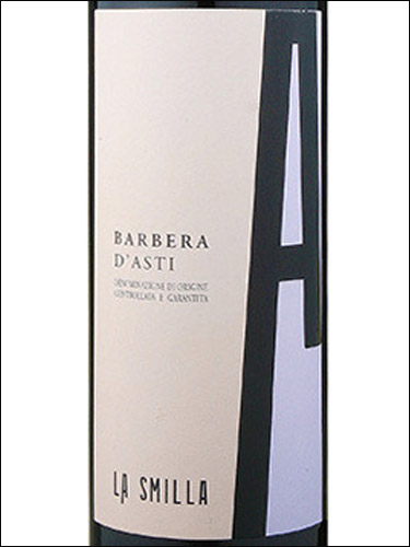 фото La Smilla Barbera d'Asti DOCG Ла Смилла Барбера д'Асти Россо Италия вино красное