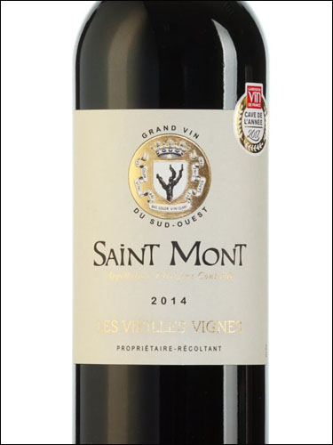фото Plaimont Les Vieilles Vignes Saint-Mont Rouge AOC Плеймон Ле Вьей Винь Сен-Мон руж Франция вино красное