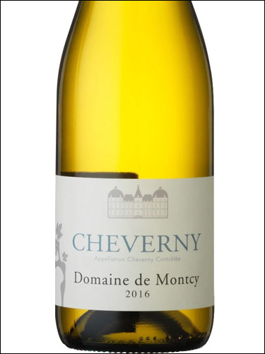 фото Domaine de Montcy Cheverny Blanc AOC Домен де Монси Шеверни Блан Франция вино белое