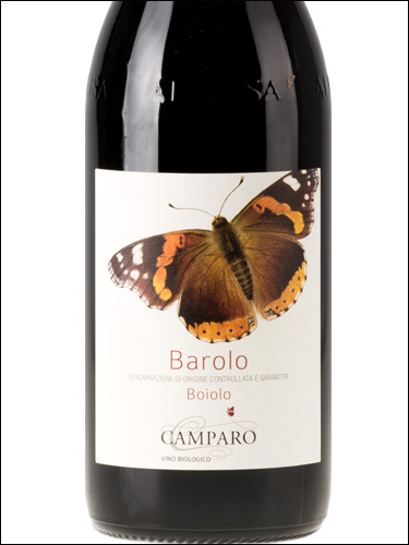 фото Camparo Barolo Boiolo DOCG Кампаро Бароло Бойоло Италия вино красное