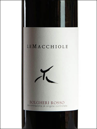 фото Le Macchiole Bolgheri Rosso DOC Ле Маккиоле Болгери Россо ДОК Италия вино красное