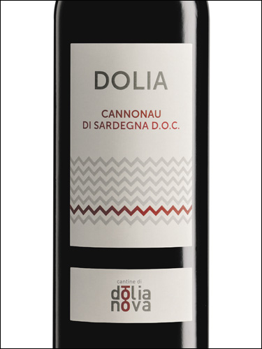 фото Cantine di Dolianova Dolia Cannonau di Sardegna DOC Кантине ди Долианова Долиа Каннонау ди Сардиния Италия вино красное