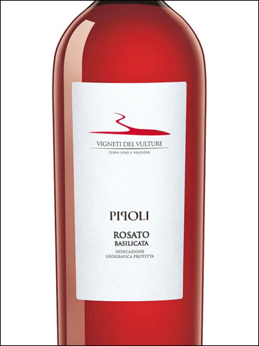 фото Vigneti del Vulture Pipoli Rosato Basilicata IGP Виньети Дель Вультуре Пиполи Розато Базиликата Италия вино розовое