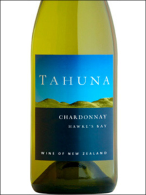 фото Tahuna Chardonnay Hawke's Bay Тахуна Шардоне Хокс-Бей Новая Зеландия вино белое
