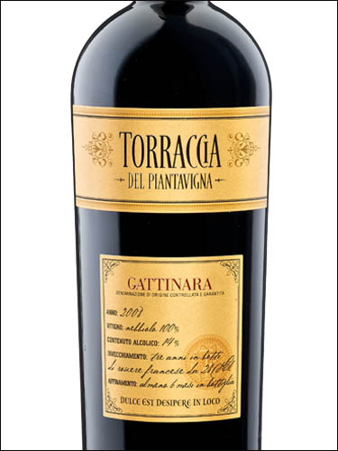 фото Torraccia del Piantavigna Gattinara DOCG Торрачиа дель Пиантавинья Гаттинара ДОКГ Италия вино красное