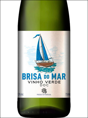 фото Brisa do Mar Vinho Verde DOC Бриза ду Мар Винью Верде Португалия вино белое