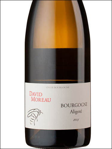 фото David Moreau Bourgogne Aligote AOC Давид Моро Маранж Бургонь Алиготе Франция вино белое