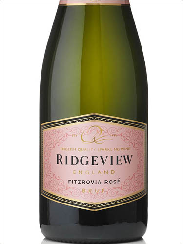 фото Ridgeview Fitzrovia Rose Brut Риджвью Фицровия Розе Брют Великобритания вино розовое