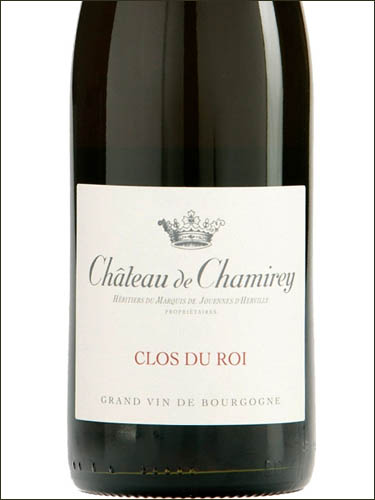 фото Chateau de Chamirey Mercurey Premier Cru Clos du Roi AOC Шато де Шамире Меркюре Премье Крю Кло дю Руа Франция вино красное