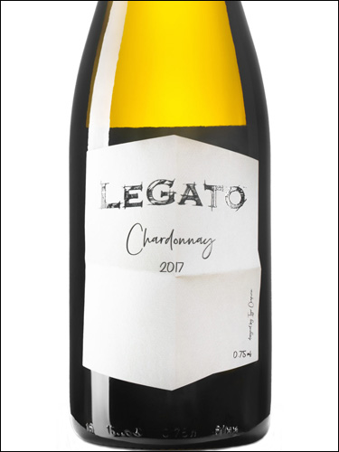 фото LeGato Chardonnay Легато Шардоне Россия вино белое