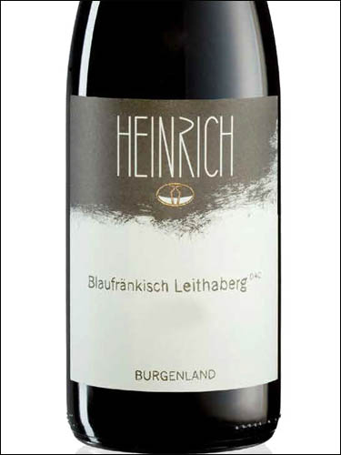 фото Heinrich Blaufrankisch Leithaberg DAC Хайнрих Блауфранкиш Лейтаберг ДАК Австрия вино красное