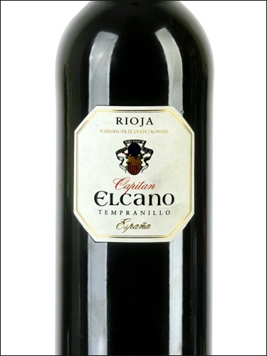 фото вино Capitan Elcano Tempranillo Rioja DOCa 