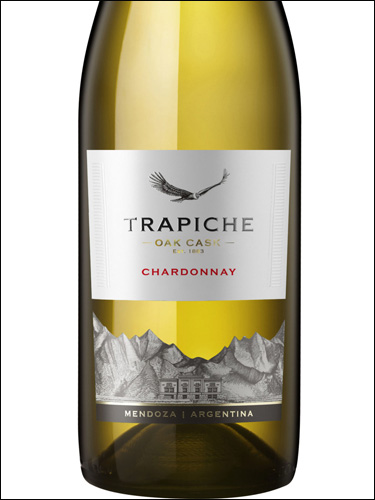 фото Trapiche Oak Cask Chardonnay Трапиче Оук Каск Шардоне Аргентина вино белое