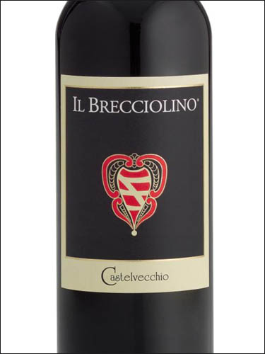 фото Castelvecchio Il Brecciolino Toscana IGT Кастельвеккьо Иль Бреччиолино Тоскана Италия вино красное