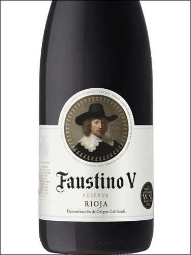 фото вино Faustino V Reserva Rioja DOCa 