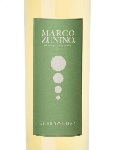 фото Marco Zunino Chardonnay Марко Зунино Шардоне Аргентина вино белое
