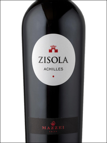фото Zisola Achilles Syrah Sicilia DOC Дзизола Акиллес Сира Сицилия Италия вино красное