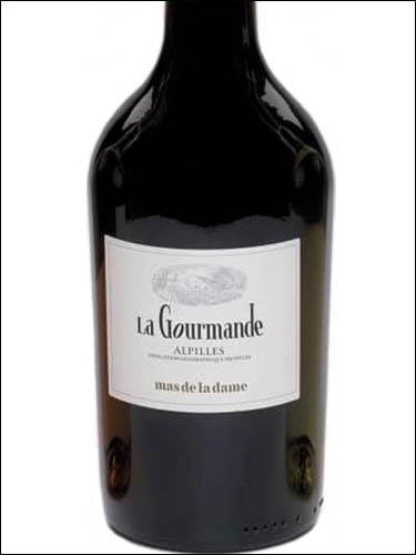фото Mas de la Dame La Gourmande Rouge Alpilles IGP Мас де ля Дам Ля Гурман Руж Альпий Франция вино красное