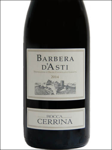 фото Rocca Cerrina Barbera d'Asti DOCG Рокка Черрина Барбера д'Асти Италия вино красное