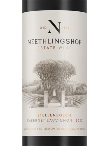 фото Neethlingshof Estate Cabernet Sauvignon Нитхлингсхоф Эстейт Каберне Совиньон ЮАР вино красное