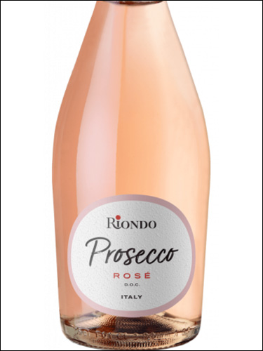 фото Riondo Prosecco Spumante Rose DOC Риондо Просекко Спуманте Розе Италия вино розовое