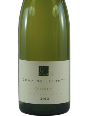 фото Domaine Lecomte Quincy AOC Домен Леконт Кенси Франция вино белое
