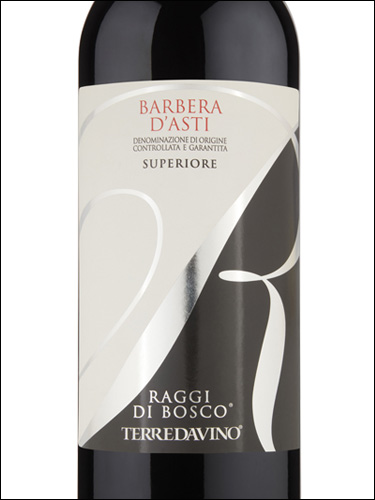 фото Terre da Vino Raggi di Bosco Barbera d’Asti Superiore DOCG Терре да Вино Раджи ди Боско Барбера д'Асти Супериоре Италия вино красное