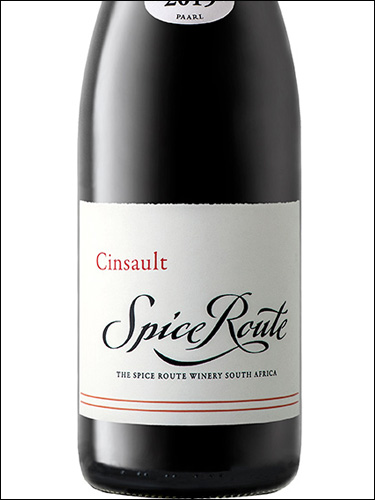 фото Spice Route Cinsault Paarl WO Спайс Рут Сенсо Паарл ЮАР вино красное