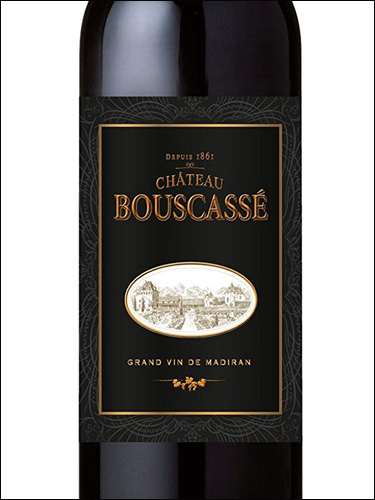 фото Chateau Bouscasse Madiran AOP Шато Бускассе Мадиран Франция вино красное
