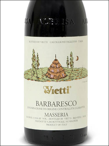 фото Vietti Barbaresco Masseria DOCG Вьетти Барбареско Массерия Италия вино красное