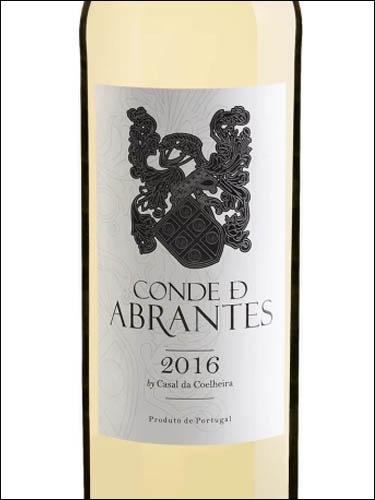 фото Casal da Coelheira Conde de Abrantes Branco Казал да Коэльейра Конде де Абрантеш Бранку Португалия вино белое