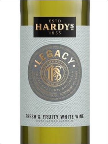фото Hardys Legacy White Хардис Легаси белое Австралия вино белое
